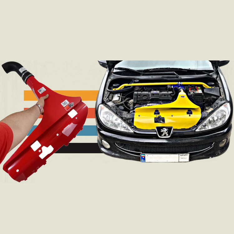 کیت مکش هوا خودرو کی اند ان مدل tomi tuning مناسب برای 206